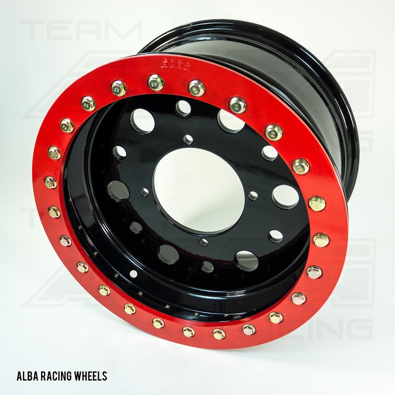 Polaris RZR 1000 Beadlock Wheels Rims 15" x 8" Spun Aluminum Alba